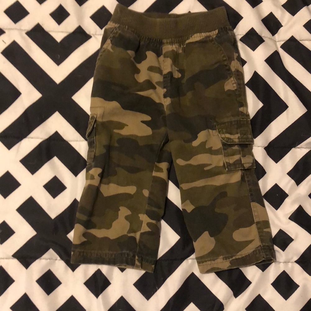 🖤Camo drawstring cargo pants
